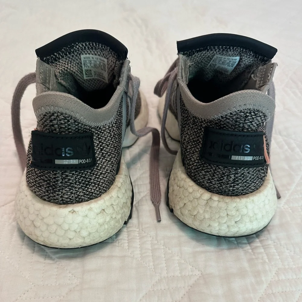 adidas Womens Pod-S3.1 Lace Up Sneakers Shoes Casual - Grey - Picture 5 of 14